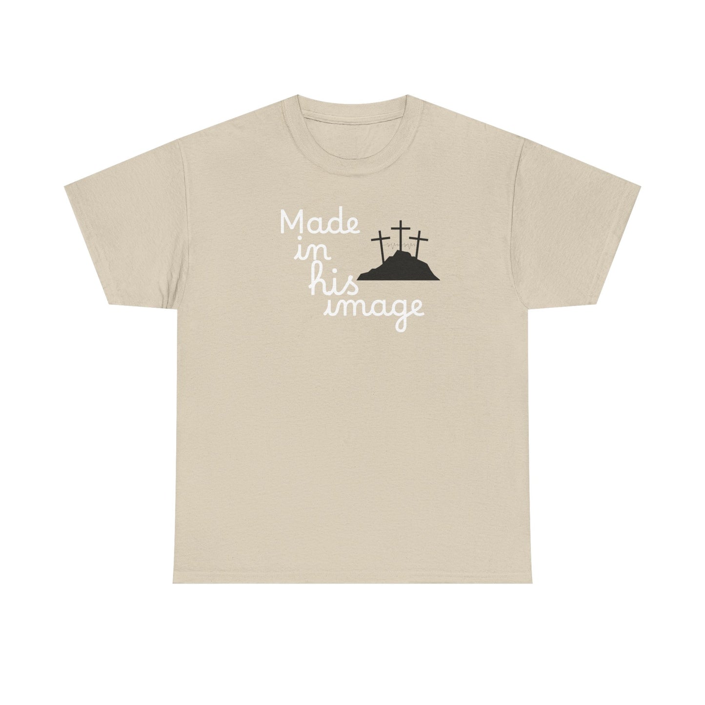 Made in His Image' Faith-Inspired Tee w mountains
