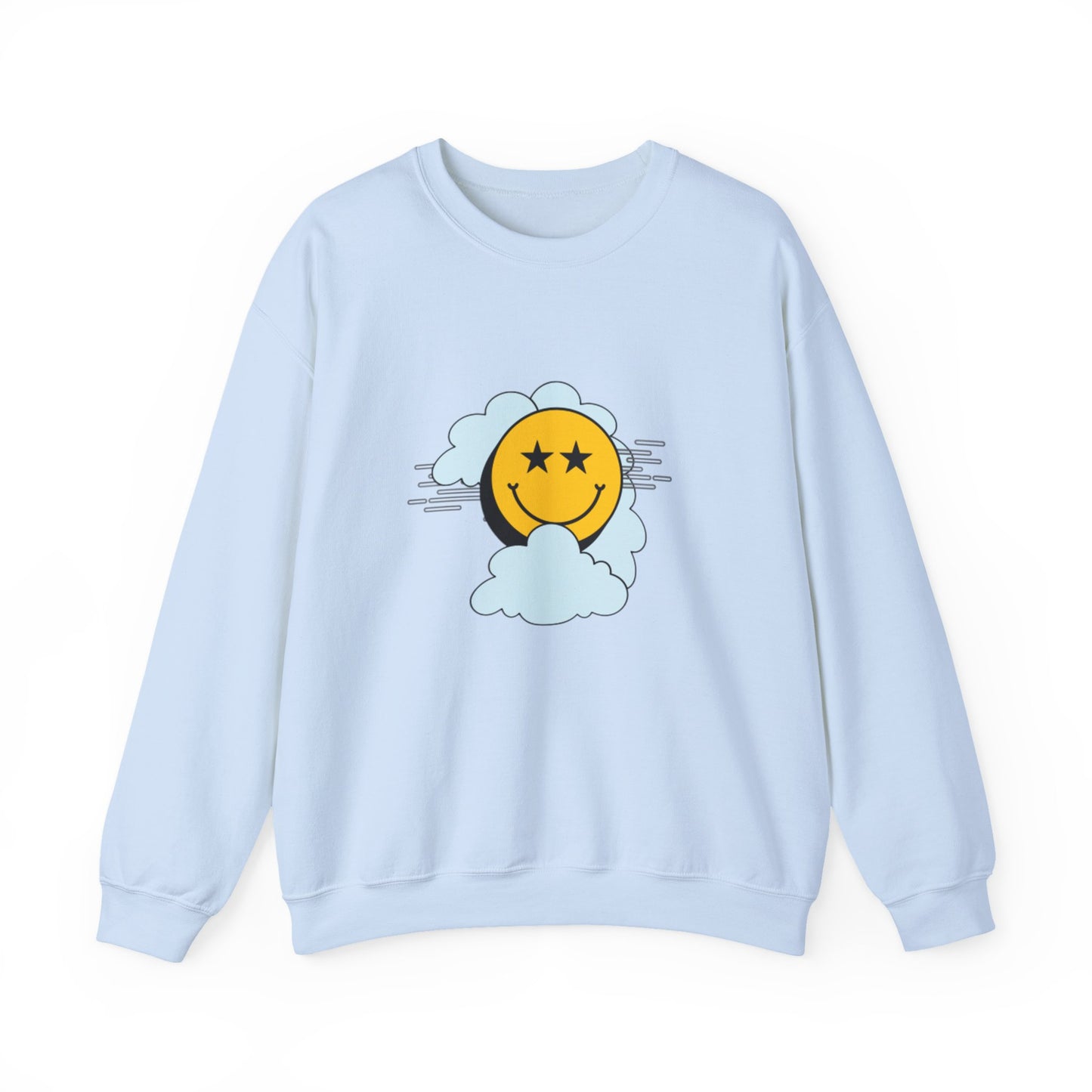 Smiley Face Sweatshirt - No Limit - Faith Based Apparel