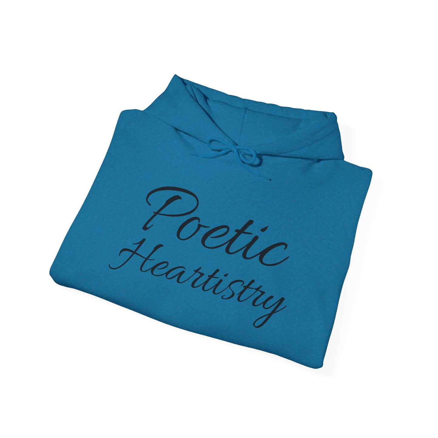Poetic Heartistry “It’s A #Marathon #Mission (Unisex Heavy Blend™ Hooded Sweatshirt) - Cozy Inspirational Hoodie for Creative Souls