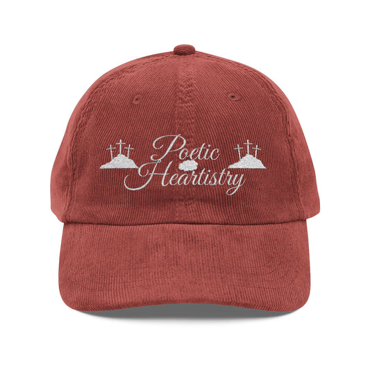 Poetic Heartistry - Vintage Corduroy Hat