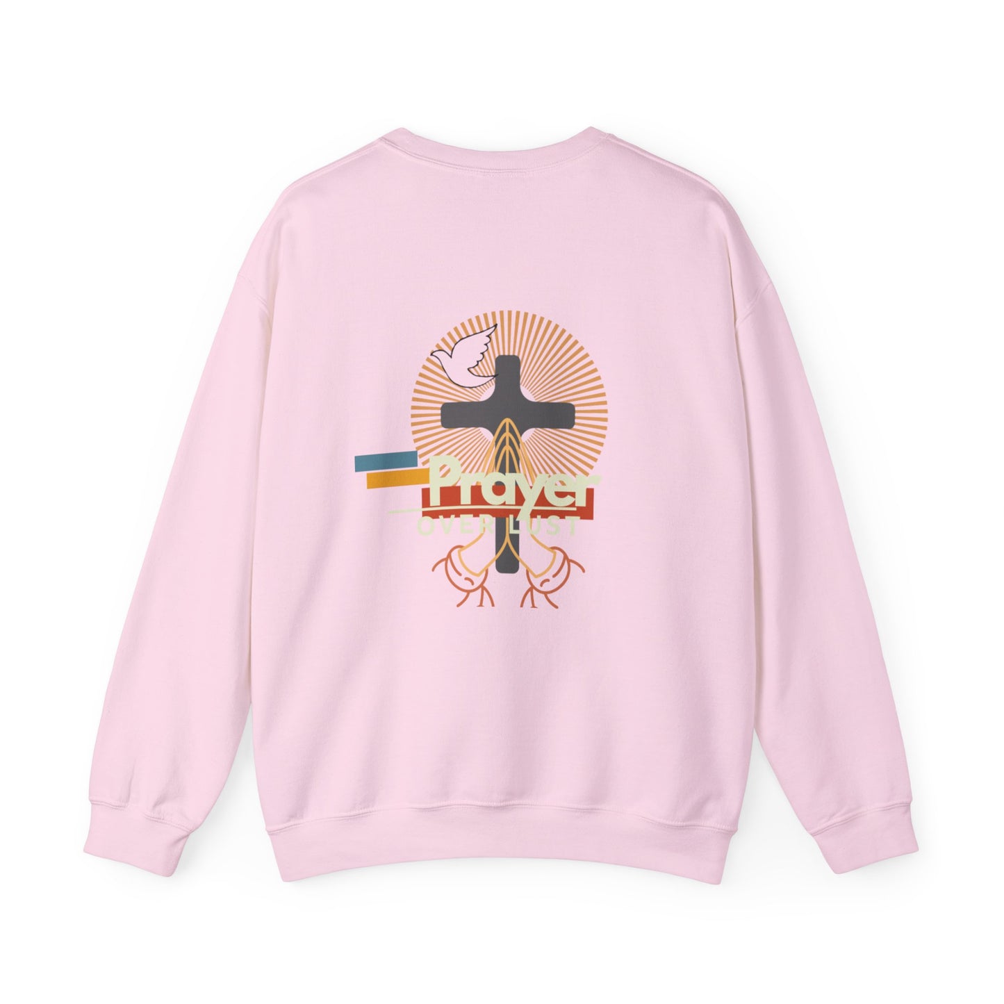 (#Prayer #Over #Lust)Unisex Heavy Blend Sweater - Artistic Motivation Sweatshirt