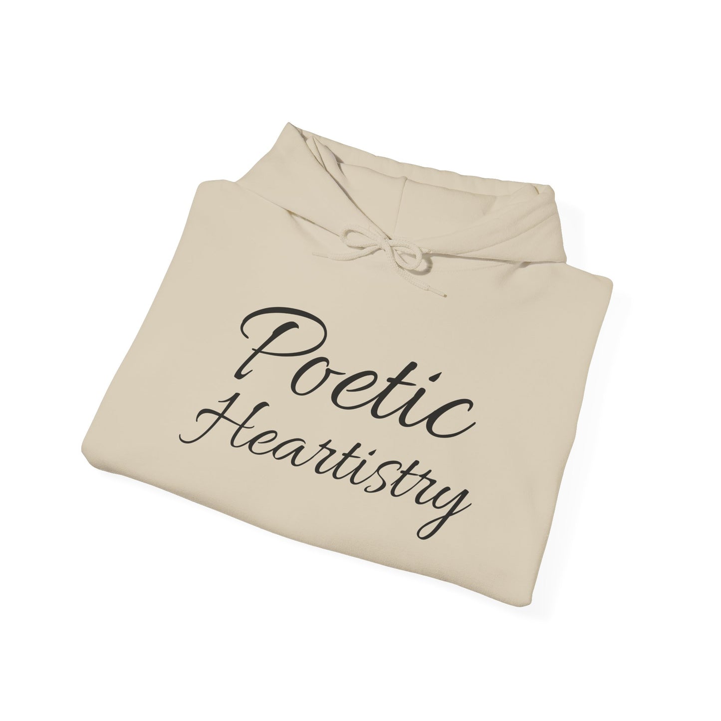 Poetic Heartistry “It’s A #Marathon #Mission (Unisex Heavy Blend™ Hooded Sweatshirt) - Cozy Inspirational Hoodie for Creative Souls