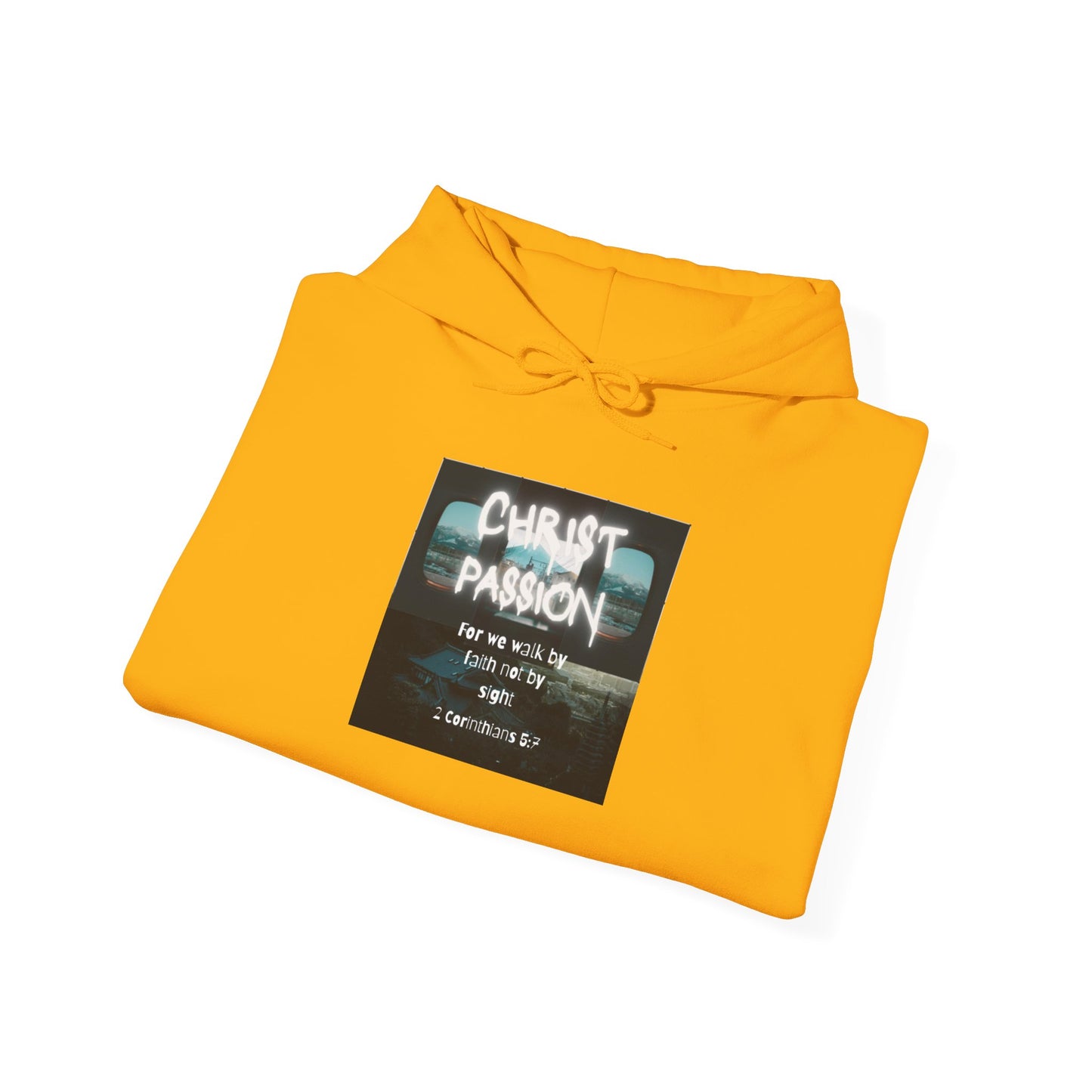 Christ Passion Hooded Sweatshirt |Faith & Comfort