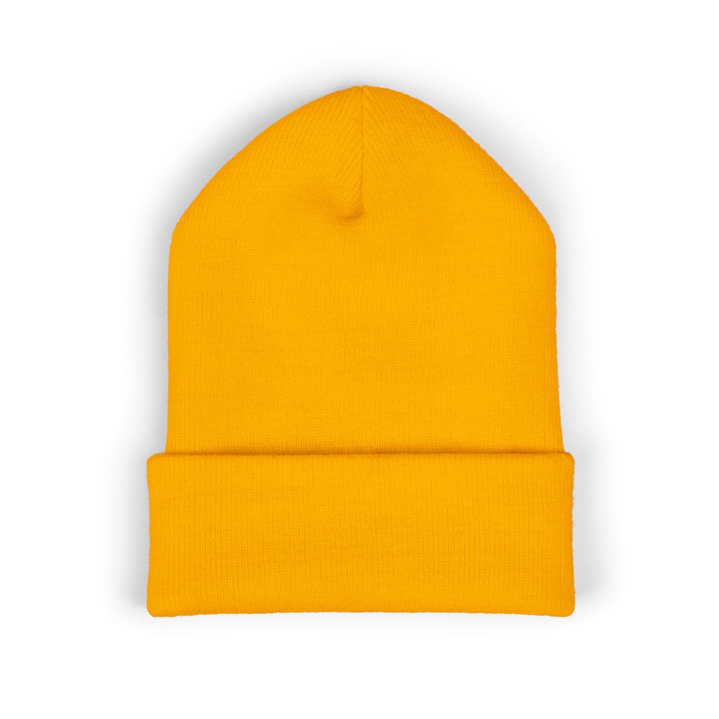 Freedom Crosses Cuffed Beanie - Embroidered White Beanie for Winter Wear