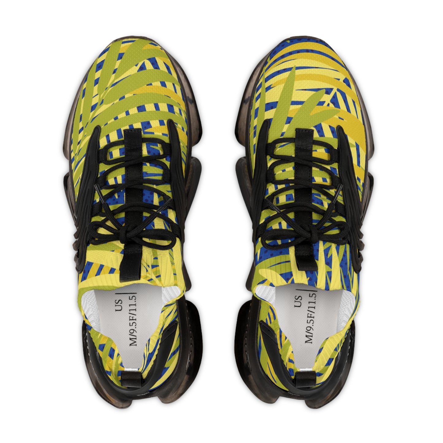 Vibrant Tropical Mesh Sneakers for Men - Perfect for Summer Adventures