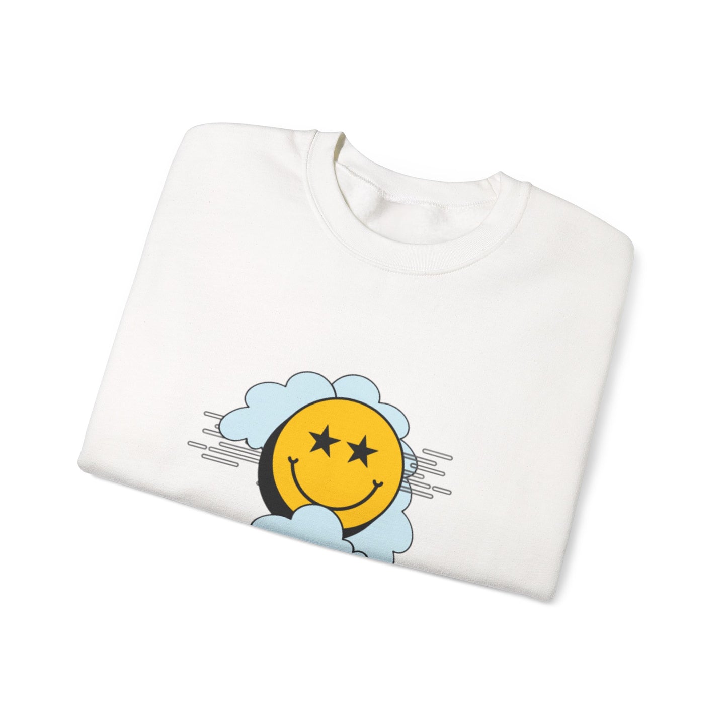 Smiley Face Sweatshirt - No Limit - Faith Based Apparel