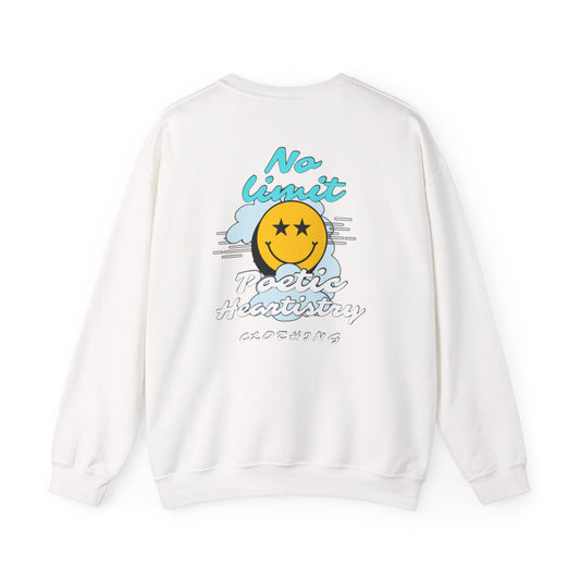 Smiley Face Sweatshirt - No Limit - Faith Based Apparel