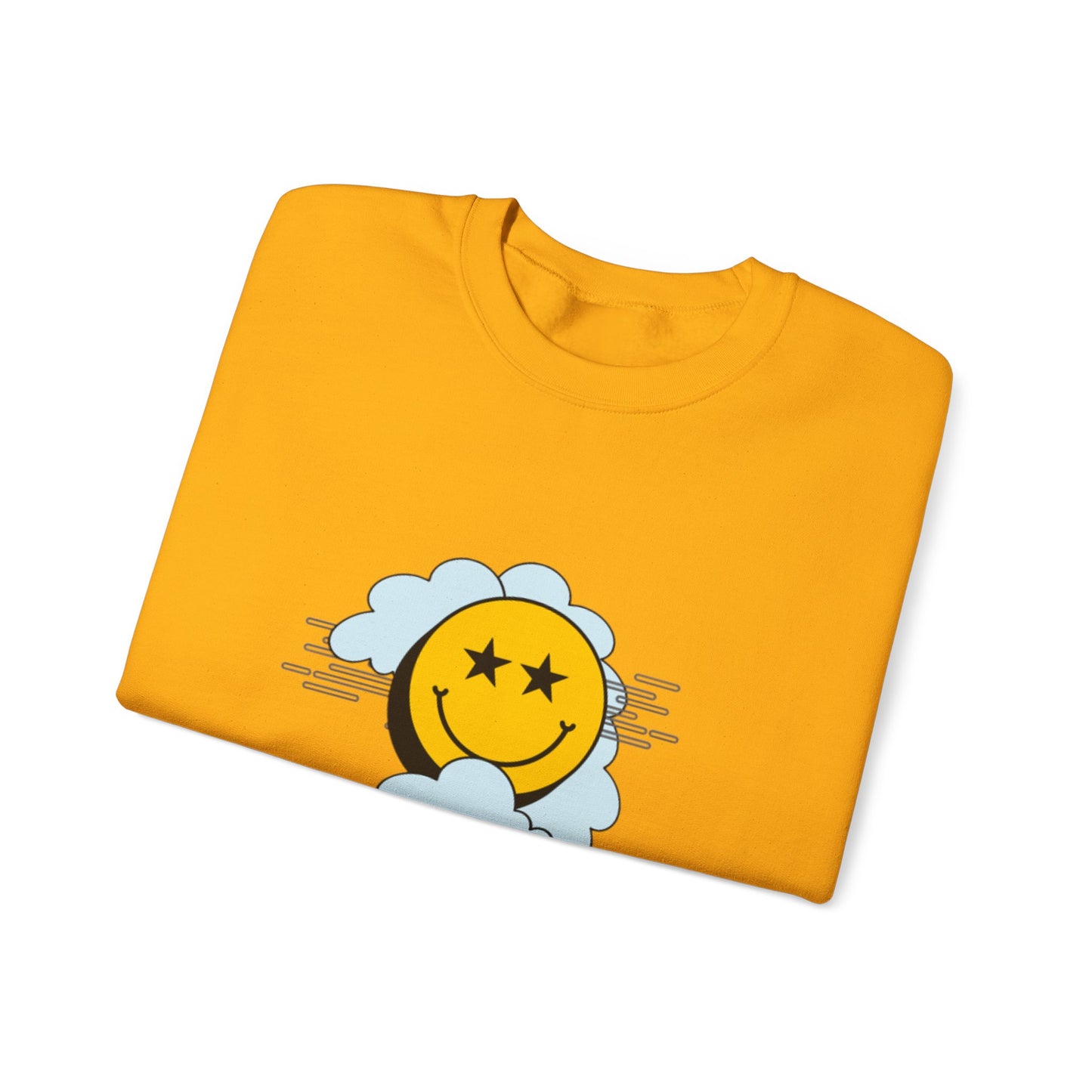 Smiley Face Sweatshirt - No Limit - Faith Based Apparel