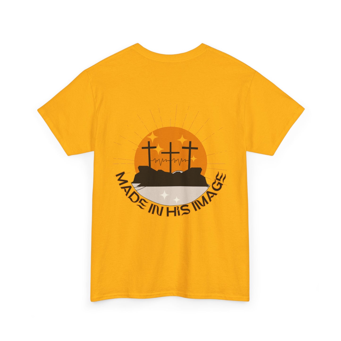 Made in His Image' Faith-Inspired Tee w mountains