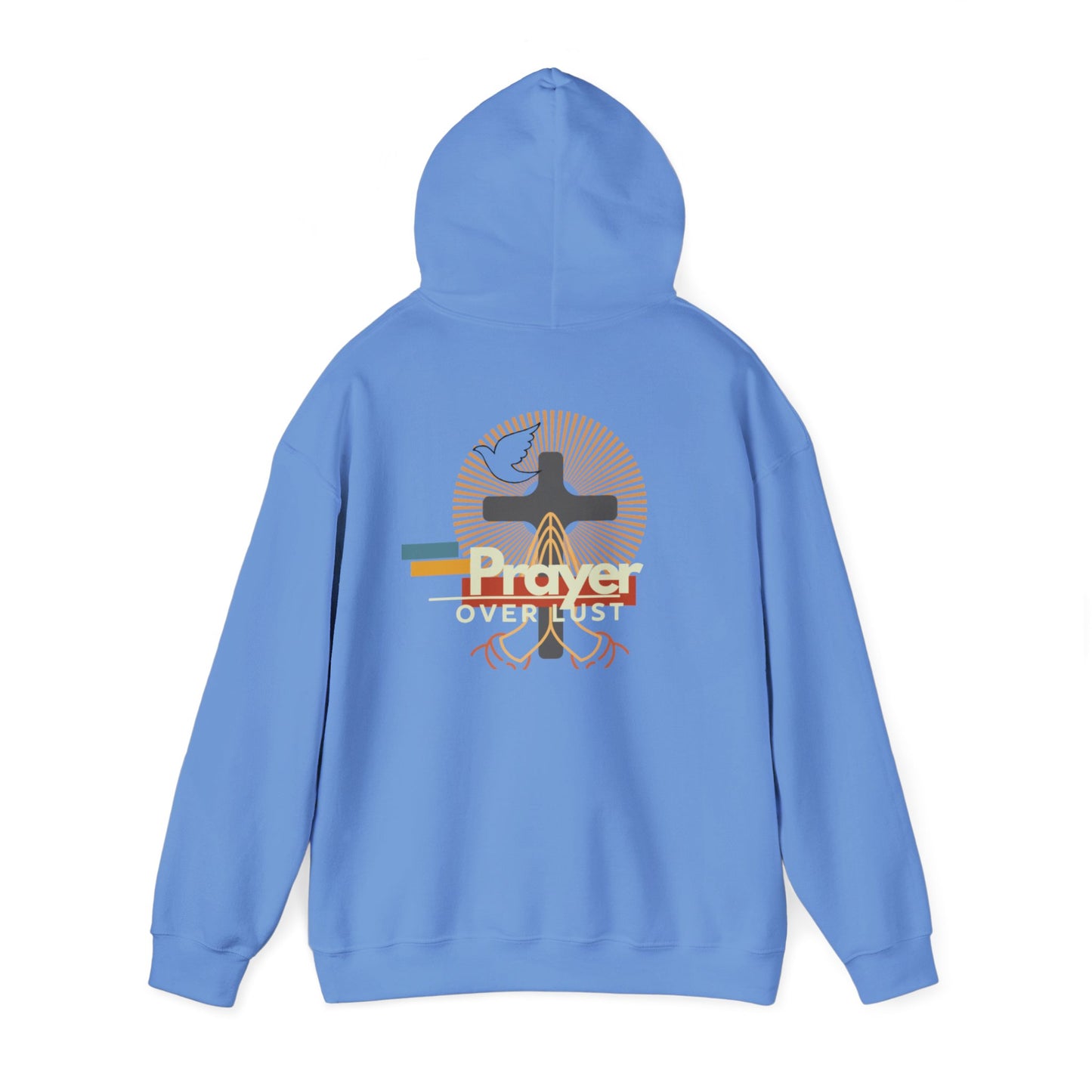 (#Prayer #Over #Lust)Unisex Heavy Blend Hoodie - Artistic Motivation Sweatshirt