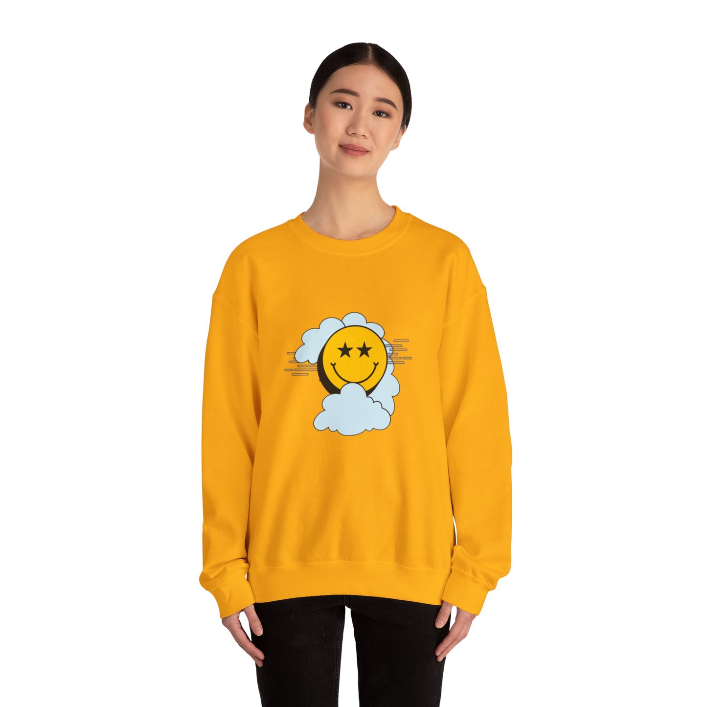 Smiley Face Sweatshirt - No Limit - Faith Based Apparel