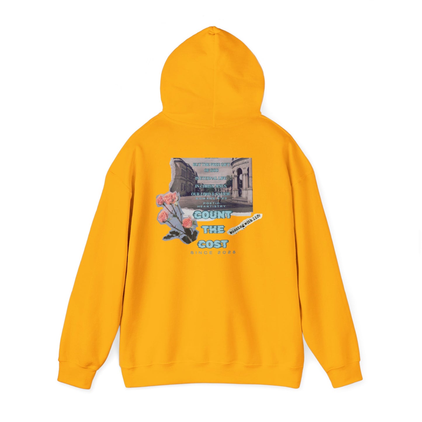 Count the cost-Romans 6:23 Streetwear Hoodie
