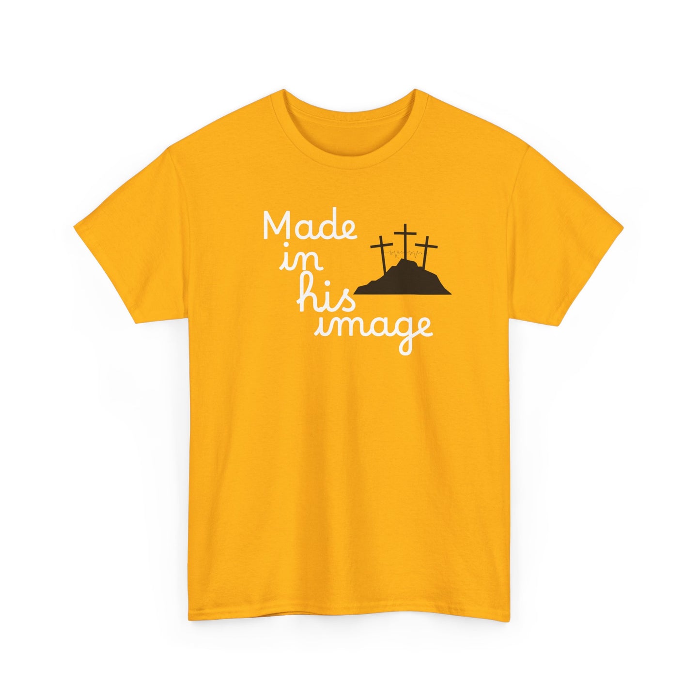 Made in His Image' Faith-Inspired Tee w mountains