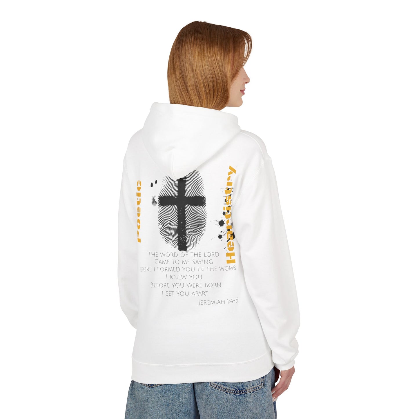 Set Apart Unisex Hoodie - Jeremiah Quote Design