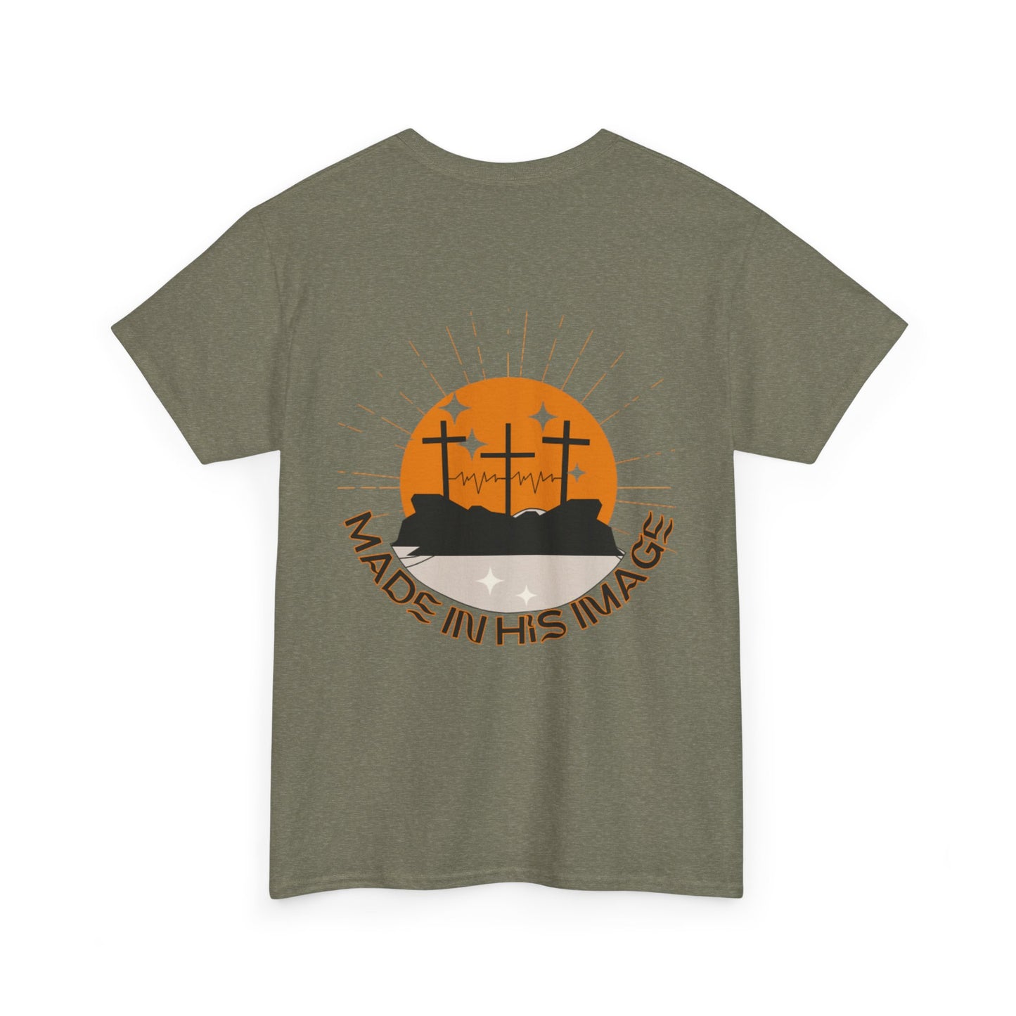 Made in His Image' Faith-Inspired Tee w mountains