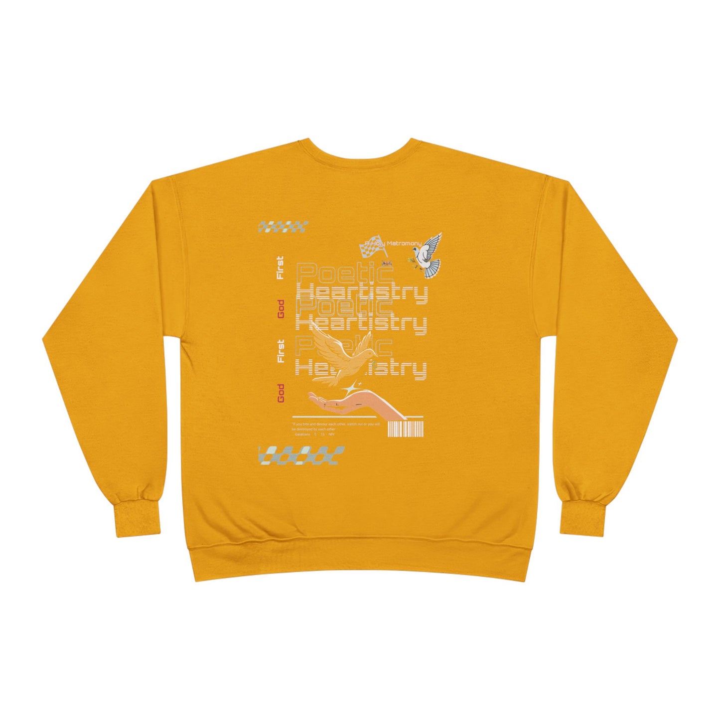 “Holy Matrimony” Unisex EcoSmart® Crewneck Sweatshirt