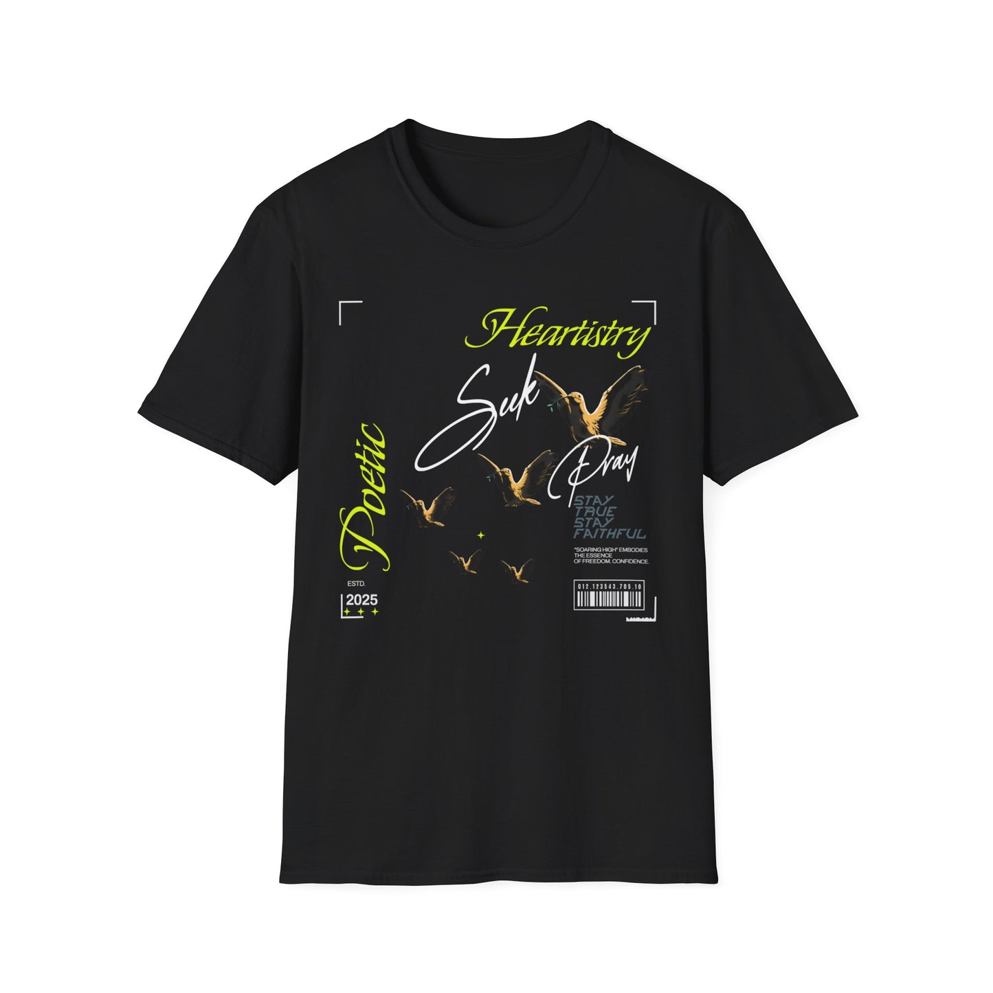 Pray & Seek Unisex T-Shirt - Poetic Heartistry Design