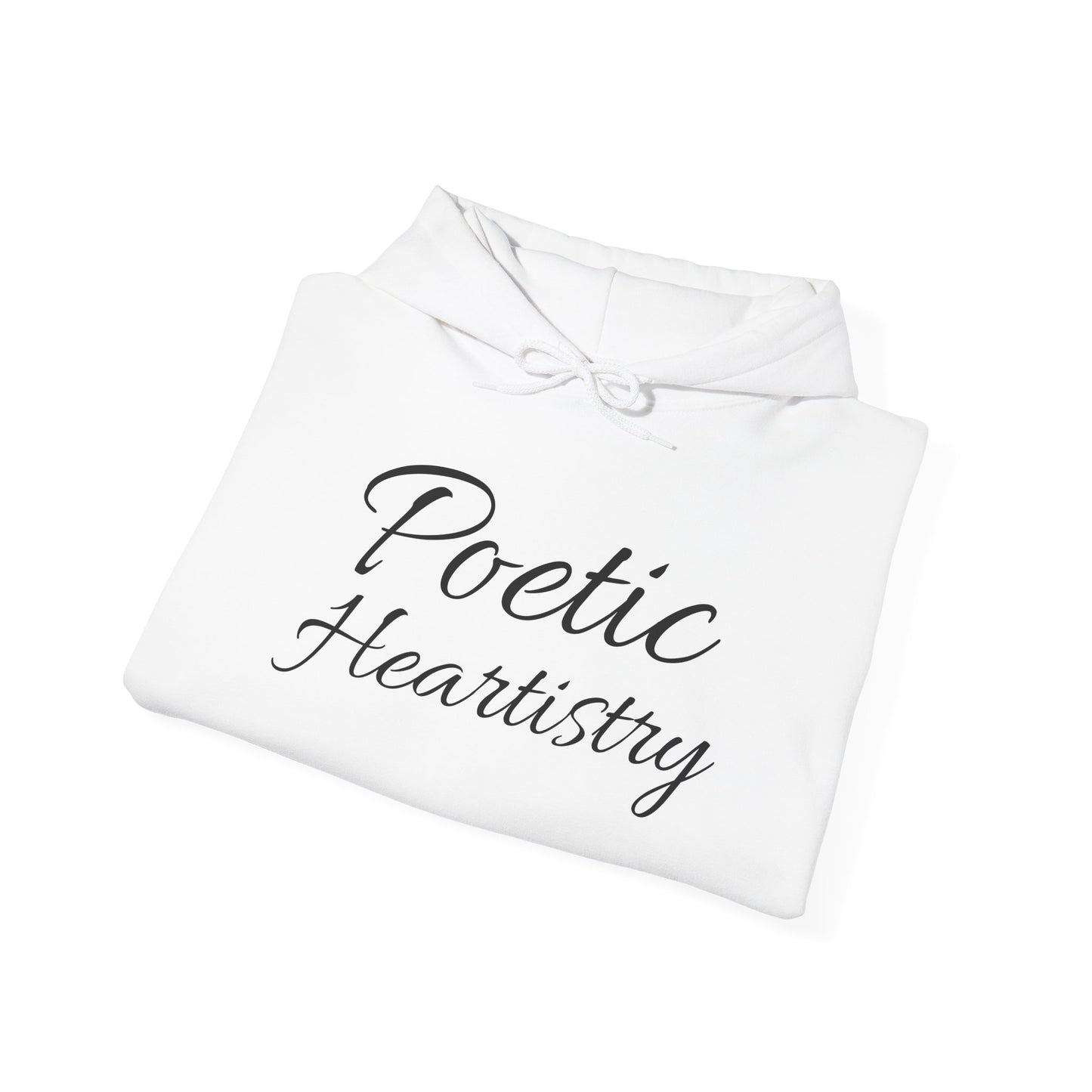 Poetic Heartistry “It’s A #Marathon #Mission (Unisex Heavy Blend™ Hooded Sweatshirt) - Cozy Inspirational Hoodie for Creative Souls