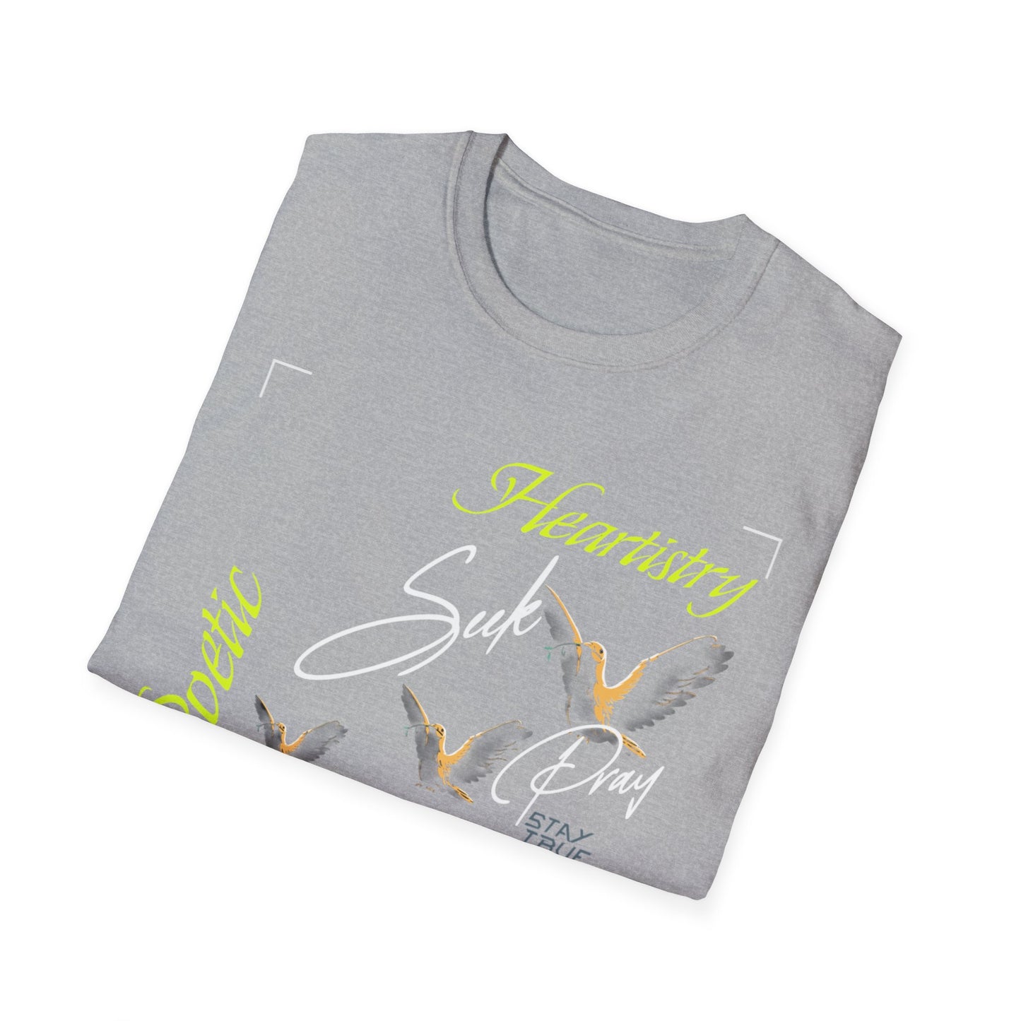 Pray & Seek Unisex T-Shirt - Poetic Heartistry Design