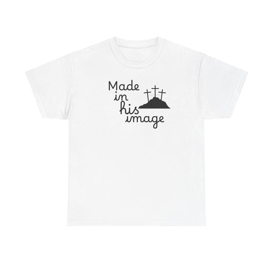 Made in His Image' Faith-Inspired Tee w mountains