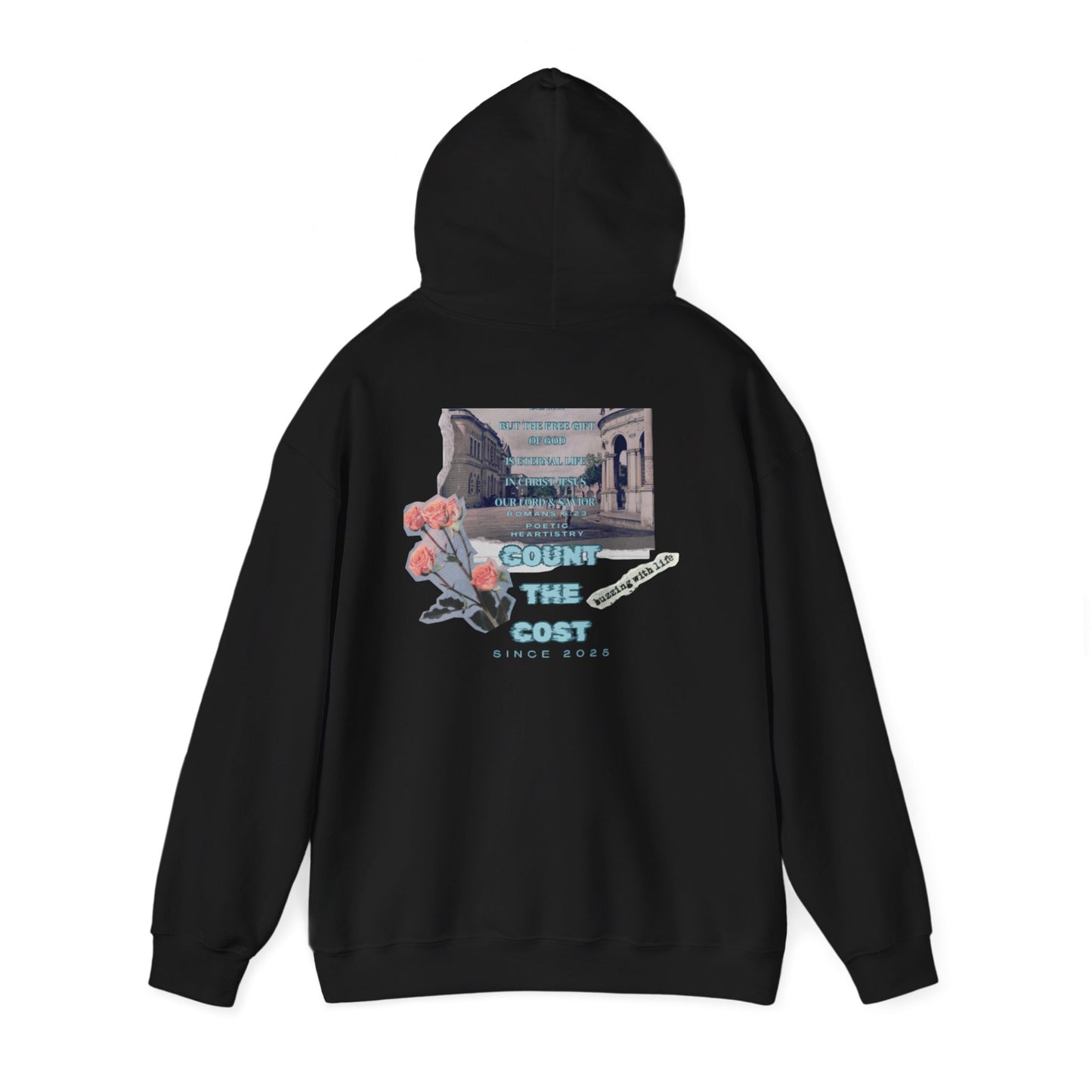 Count the cost-Romans 6:23 Streetwear Hoodie