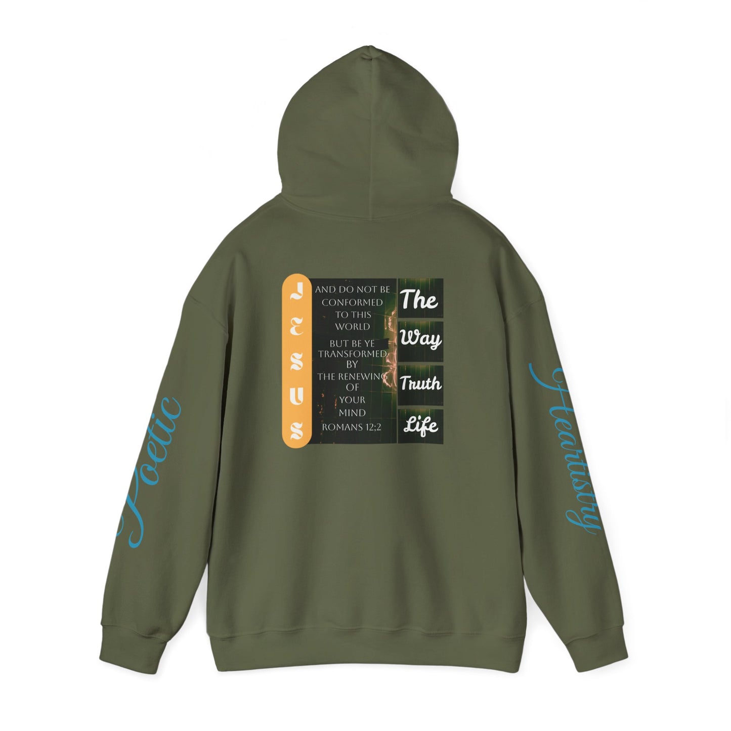 Jesus Is The Way Unisex Hoodie - Christian Religious Sweatshirt