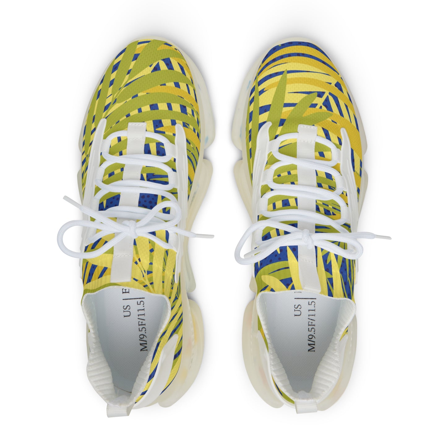 Vibrant Tropical Mesh Sneakers for Men - Perfect for Summer Adventures
