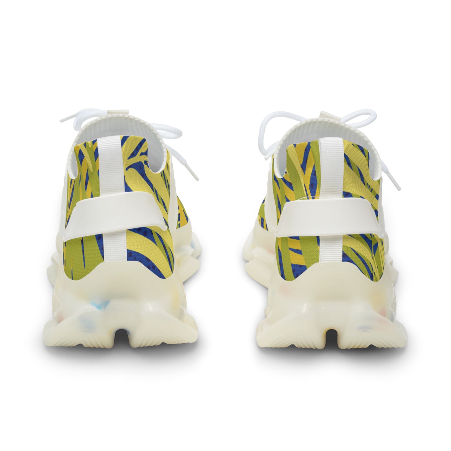 Vibrant Tropical Mesh Sneakers for Men - Perfect for Summer Adventures