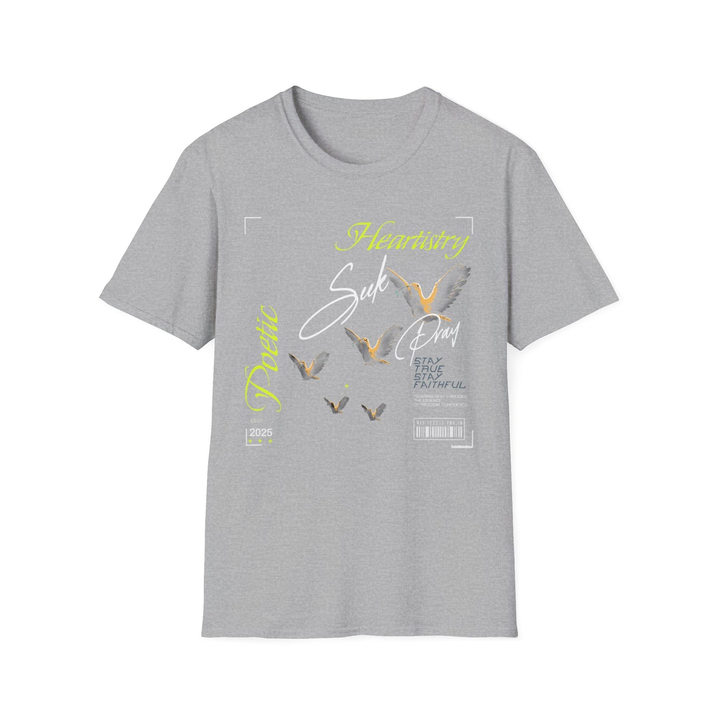 Pray & Seek Unisex T-Shirt - Poetic Heartistry Design