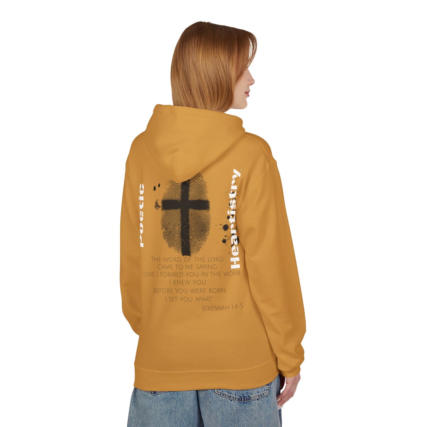 Set Apart Unisex Hoodie - Jeremiah Quote Design