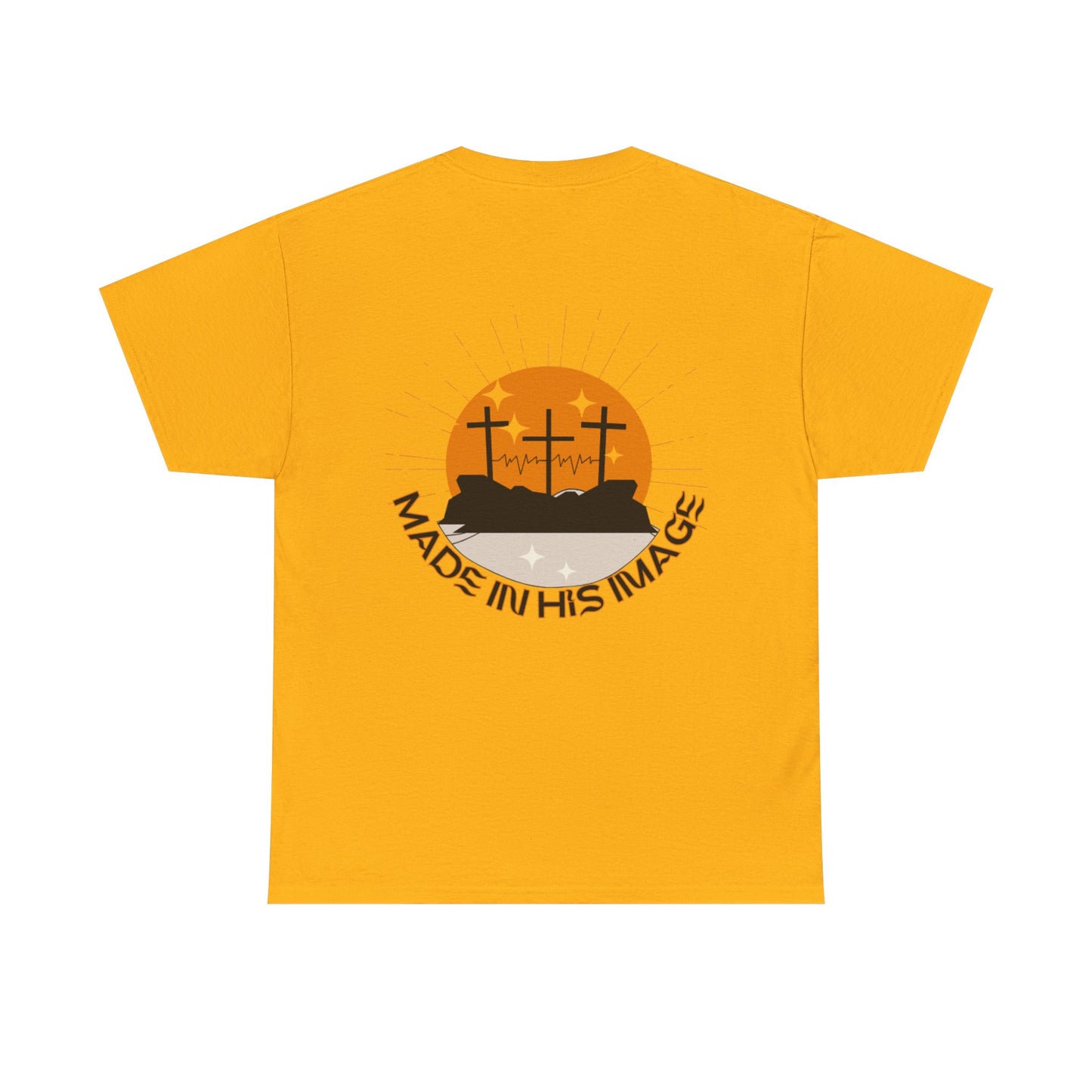 Made in His Image' Faith-Inspired Tee w mountains