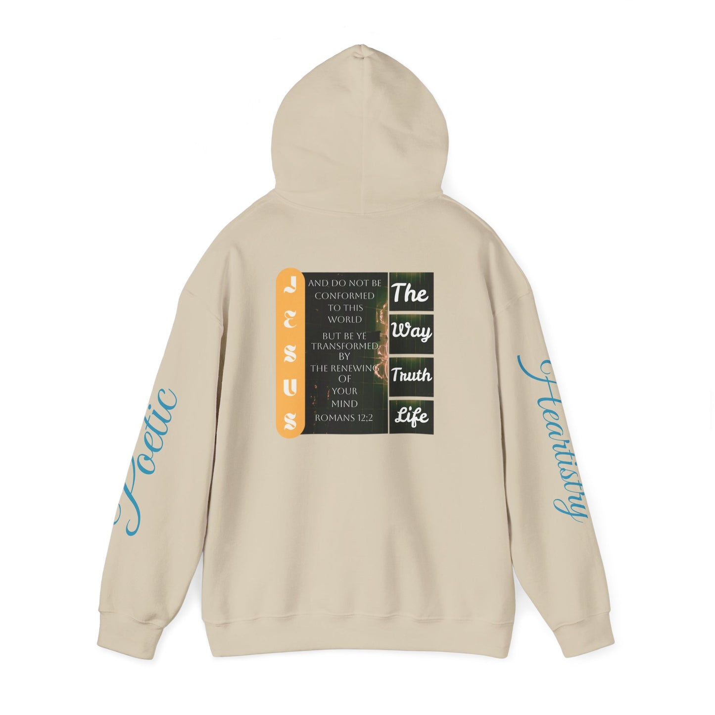 Jesus Is The Way Unisex Hoodie - Christian Religious Sweatshirt
