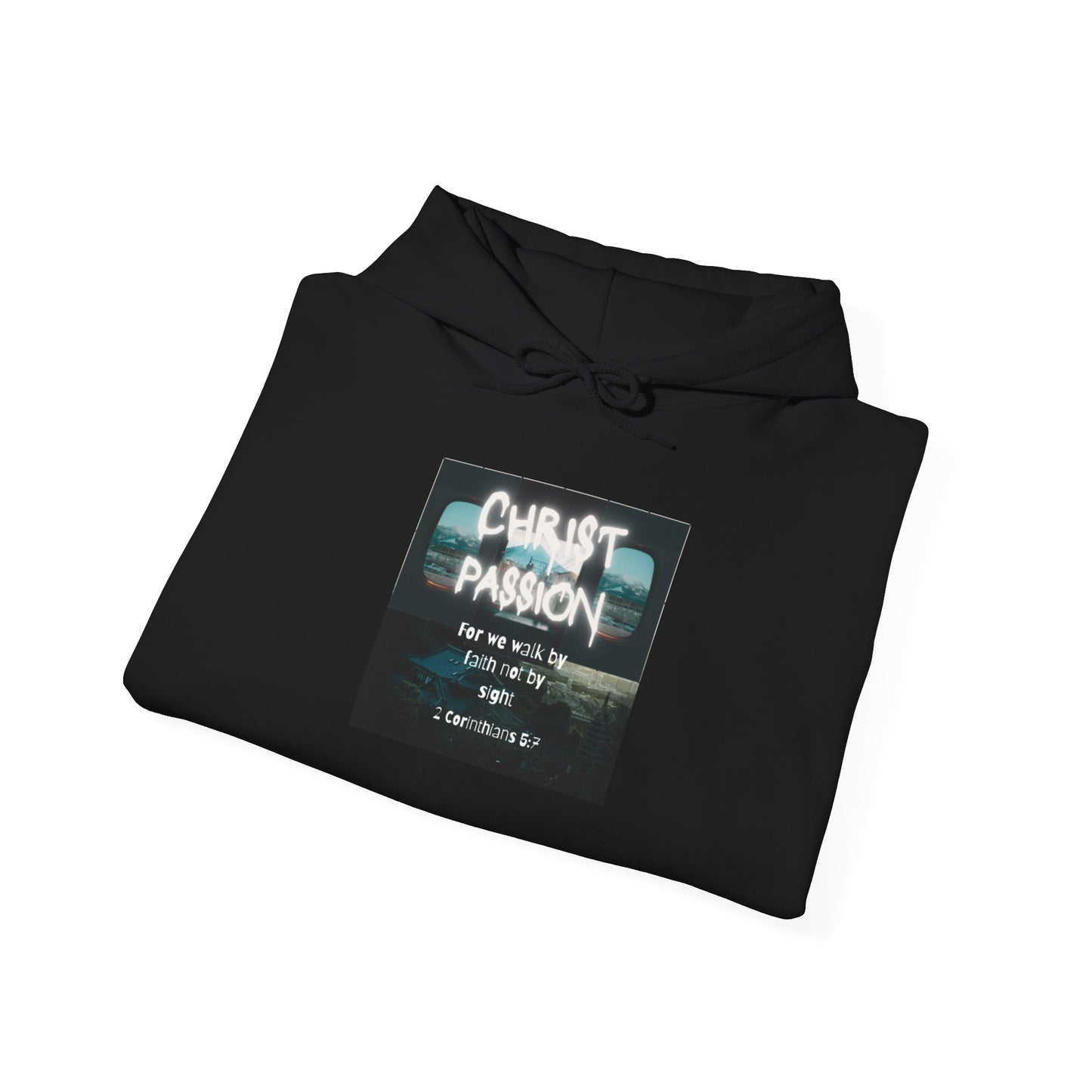 Christ Passion Hooded Sweatshirt |Faith & Comfort