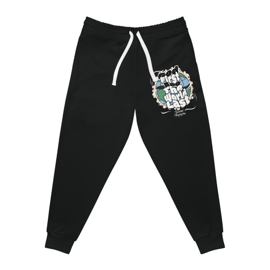 God First & The World Last | Fitness Apparel for Workout, Athleisure Pants, Gift for Gym Lovers, Inspirational Activewear