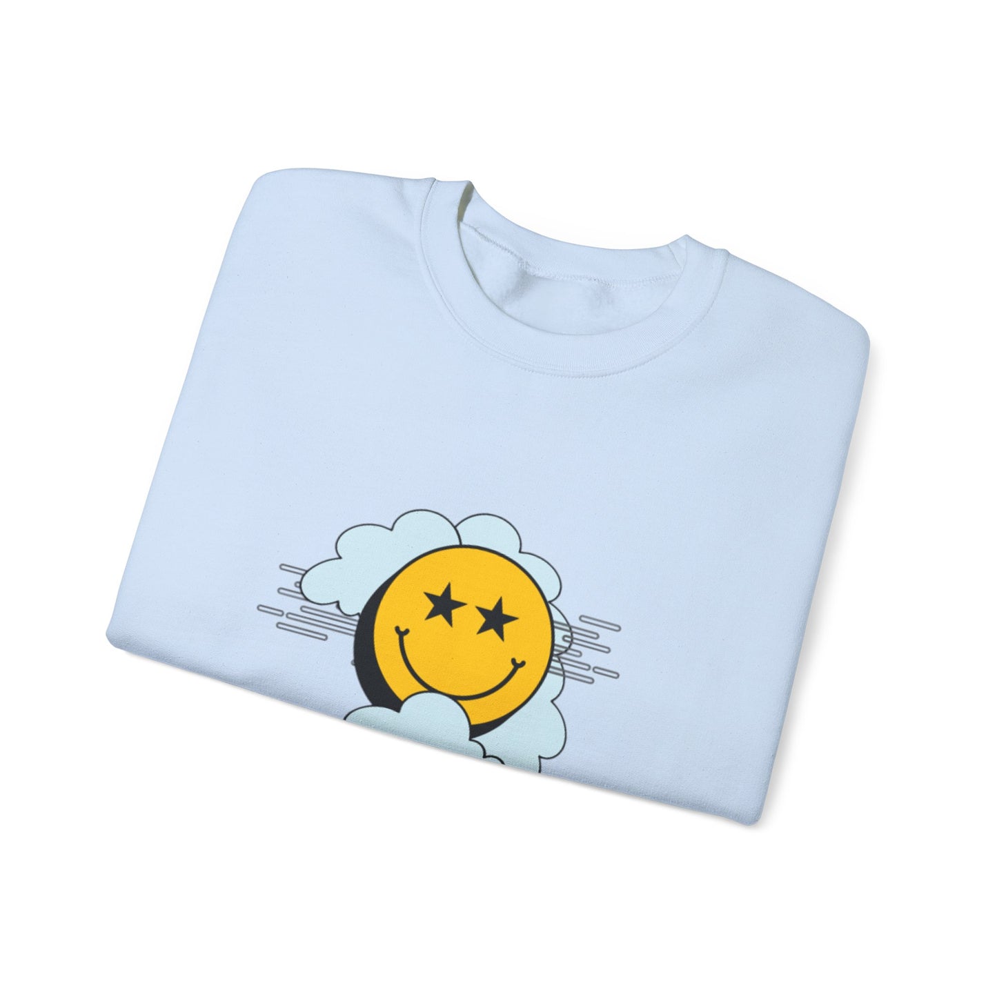 Smiley Face Sweatshirt - No Limit - Faith Based Apparel