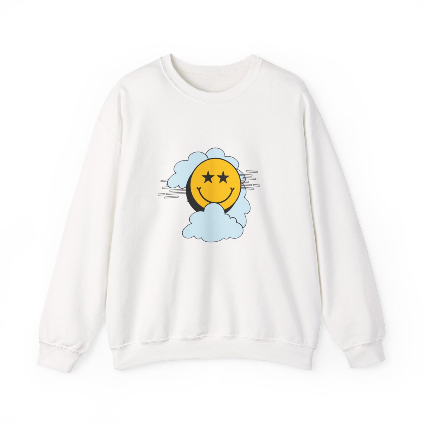 Smiley Face Sweatshirt - No Limit - Faith Based Apparel