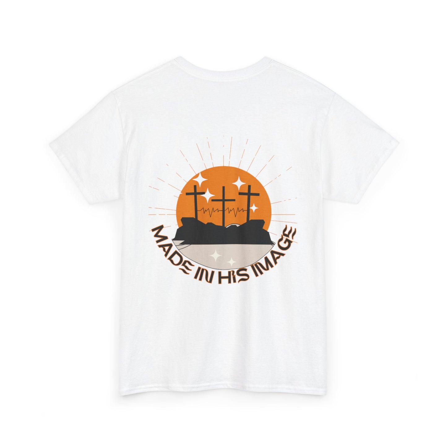 Made in His Image' Faith-Inspired Tee w mountains
