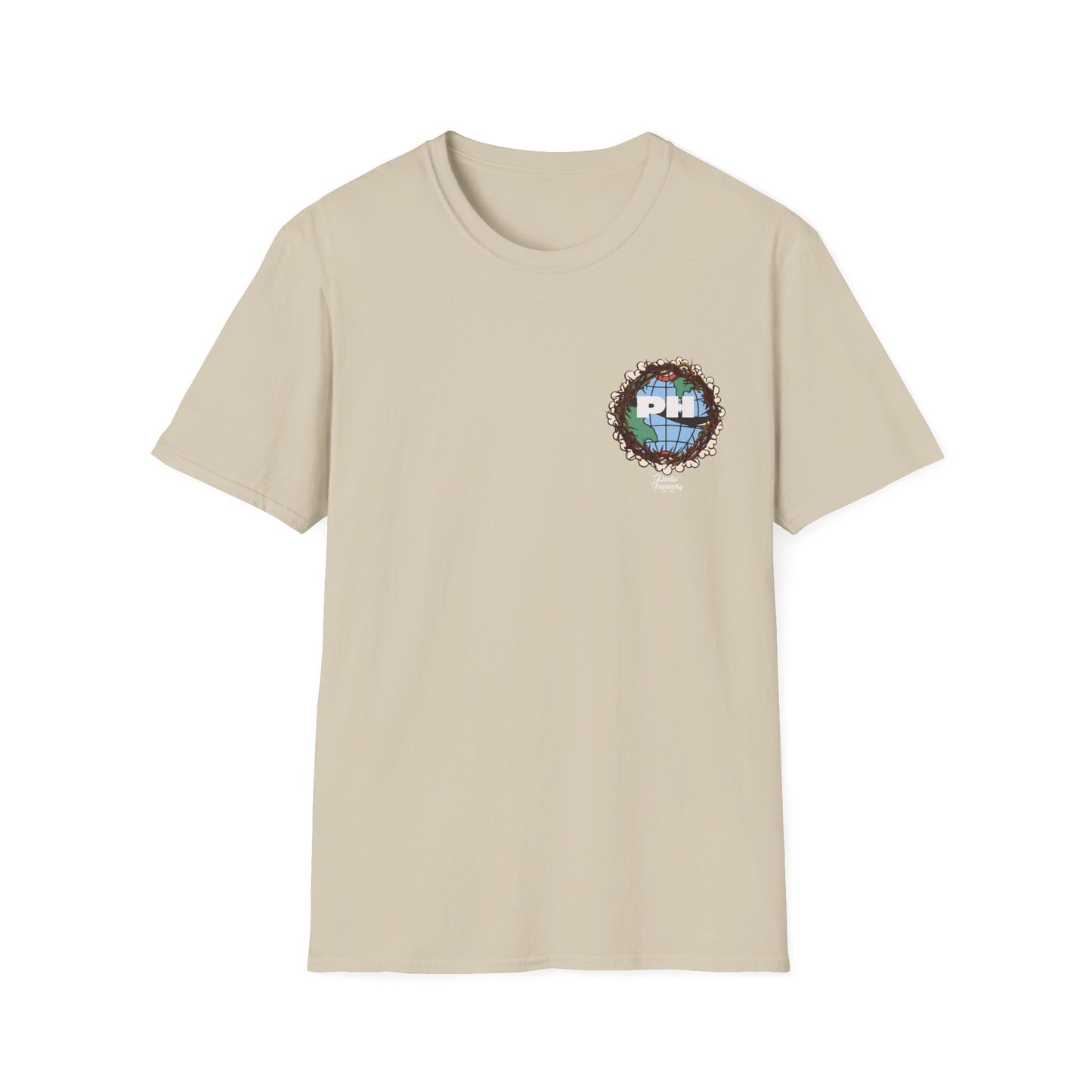 God First and the World Last T-Shirt for Believers and Nonbelievers