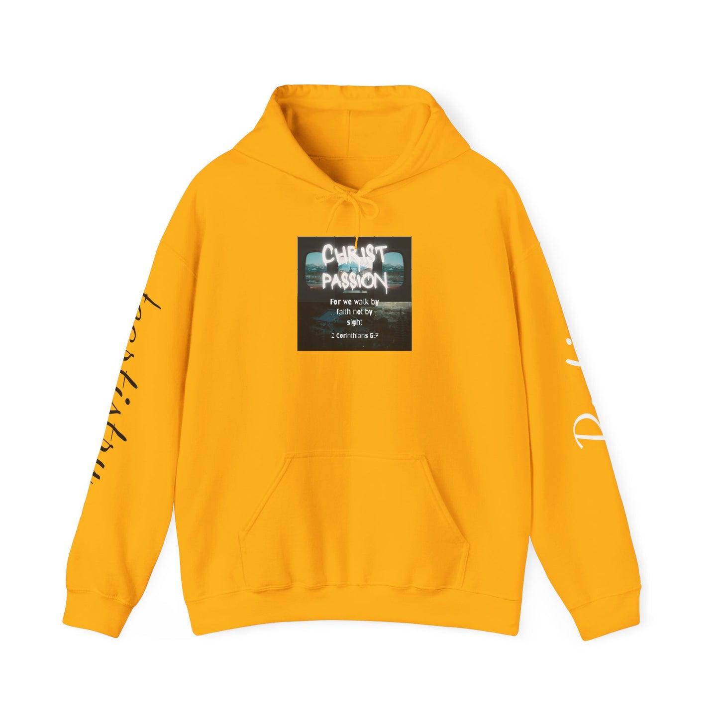 Christ Passion Hooded Sweatshirt |Faith & Comfort