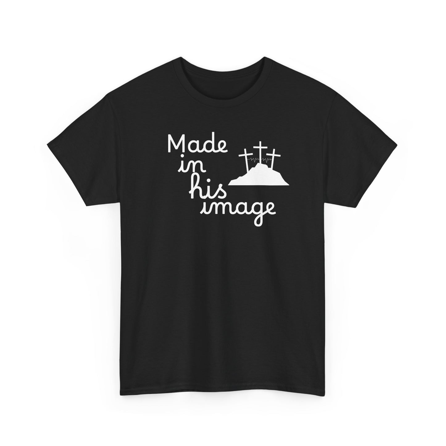 Made in His Image' Faith-Inspired Tee w mountains