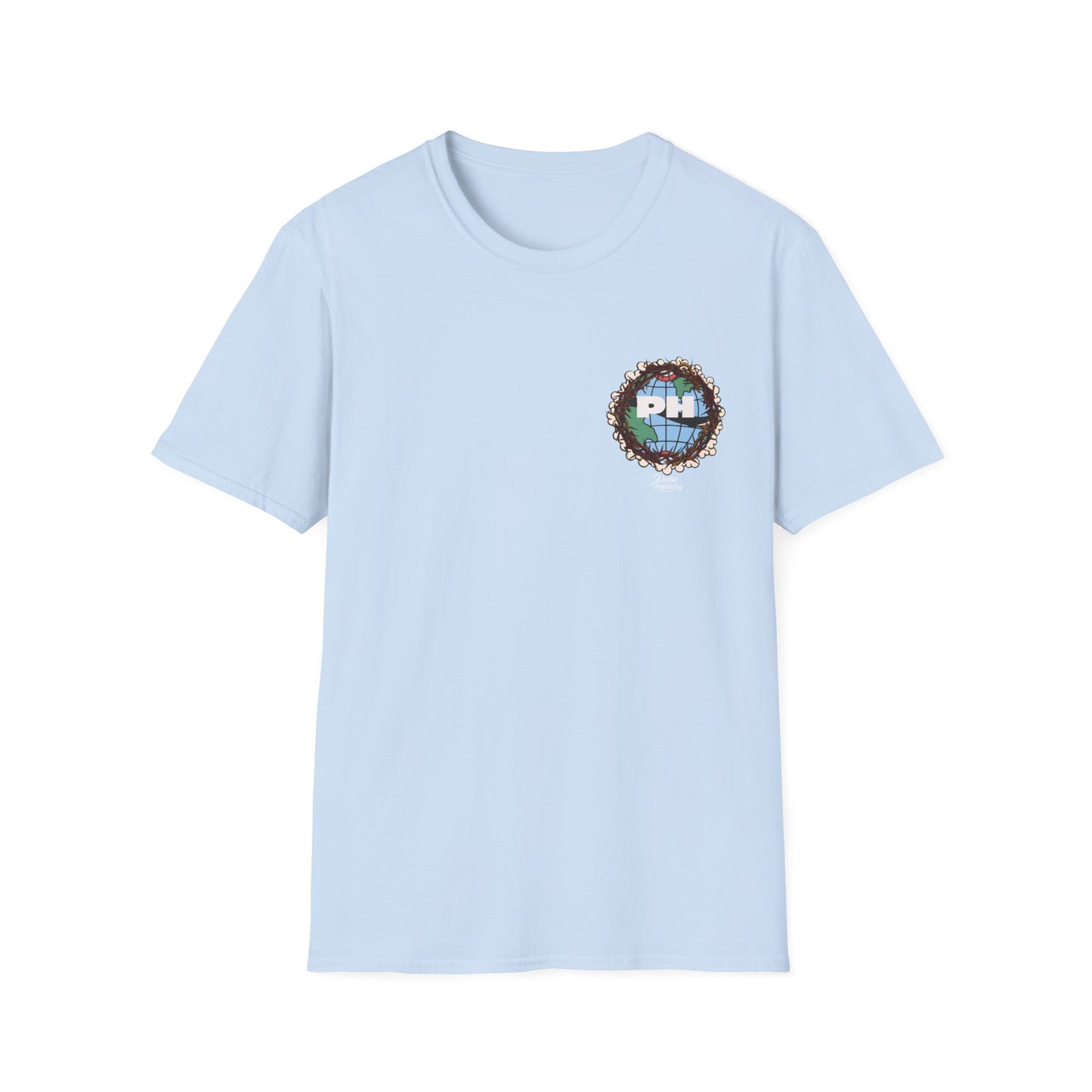 God First and the World Last T-Shirt for Believers and Nonbelievers