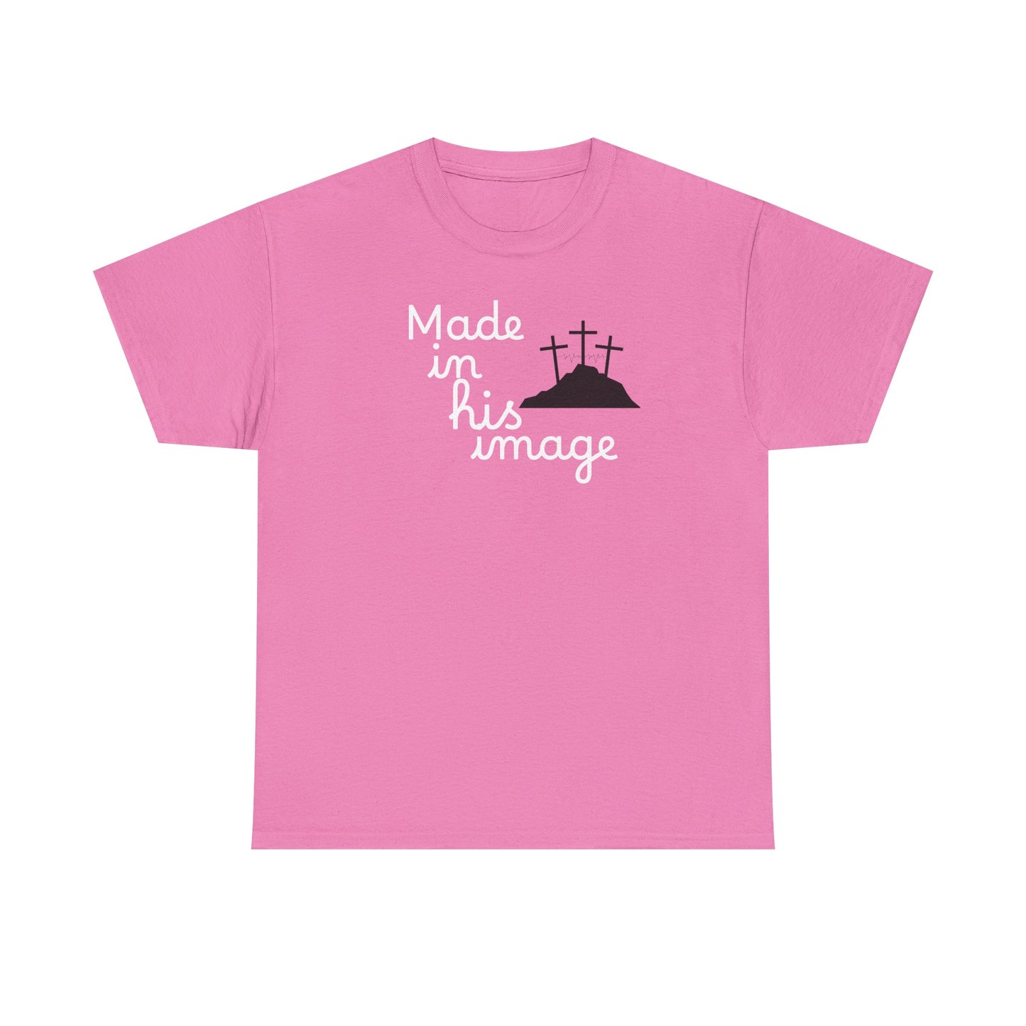 Made in His Image' Faith-Inspired Tee w mountains