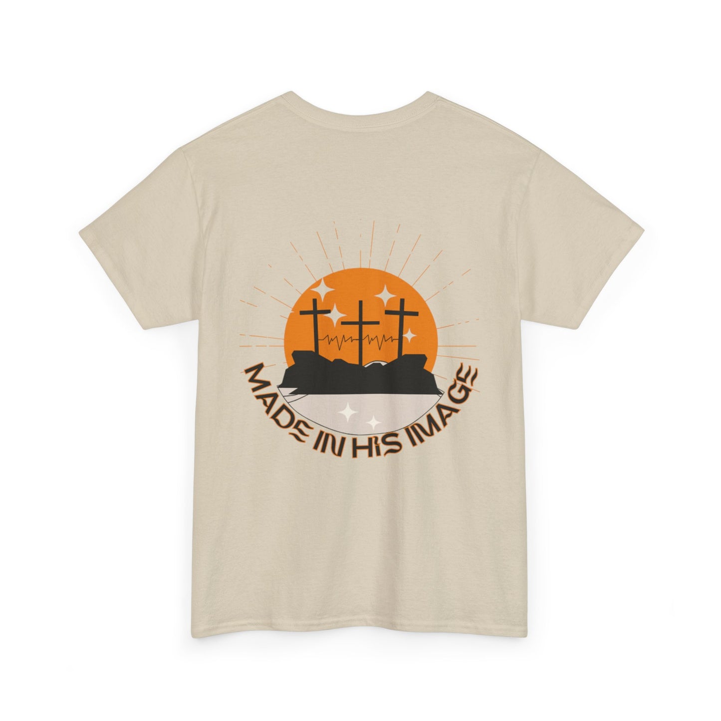 Made in His Image' Faith-Inspired Tee w mountains