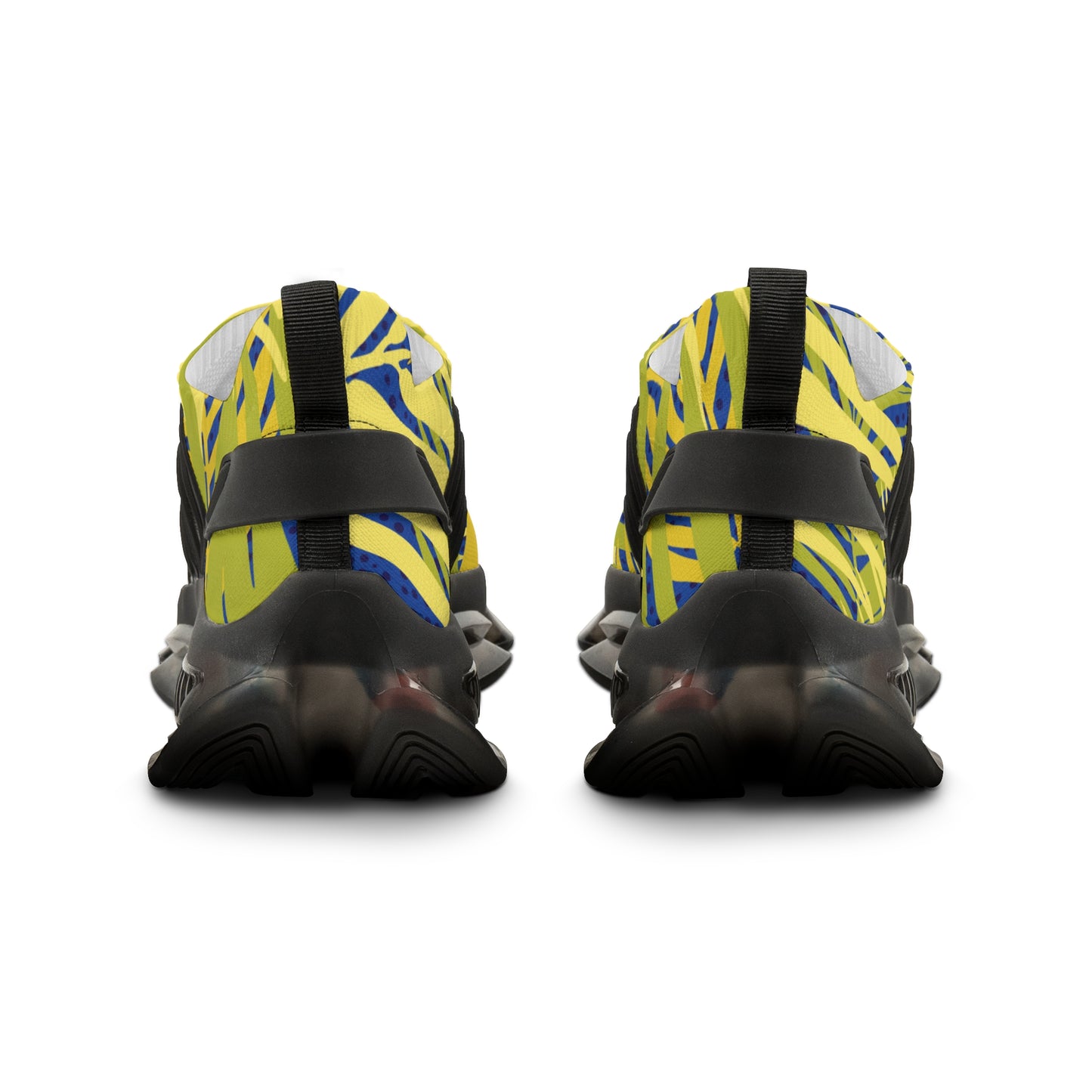 Vibrant Tropical Mesh Sneakers for Men - Perfect for Summer Adventures