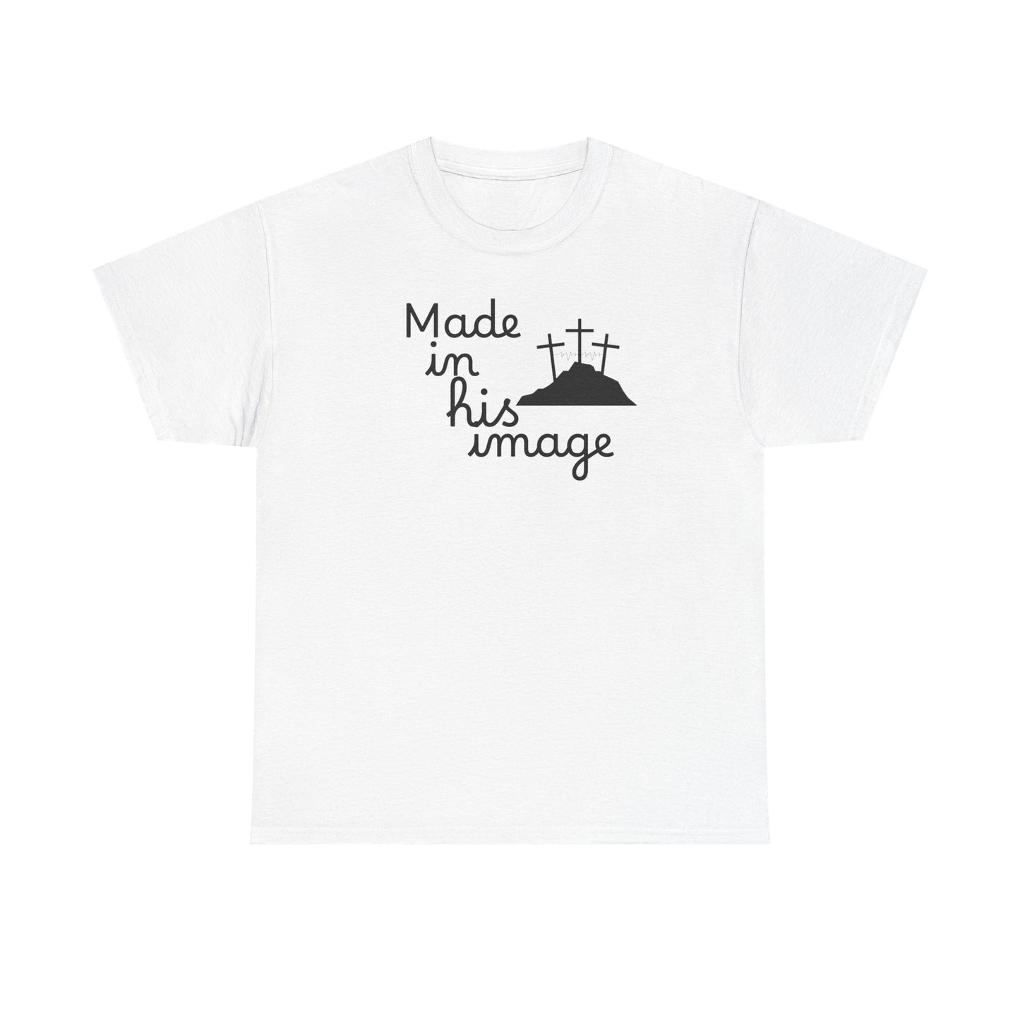 Made in His Image' Faith-Inspired Tee w mountains