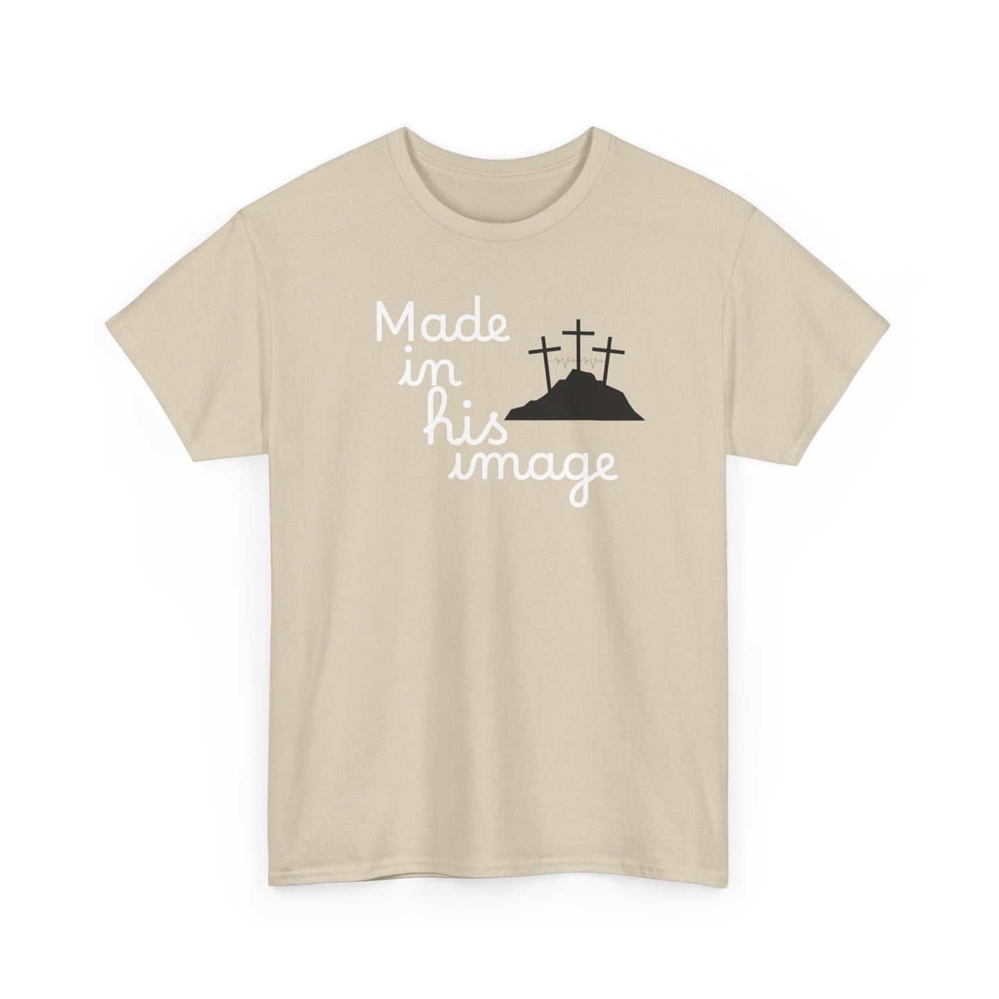 Made in His Image' Faith-Inspired Tee w mountains