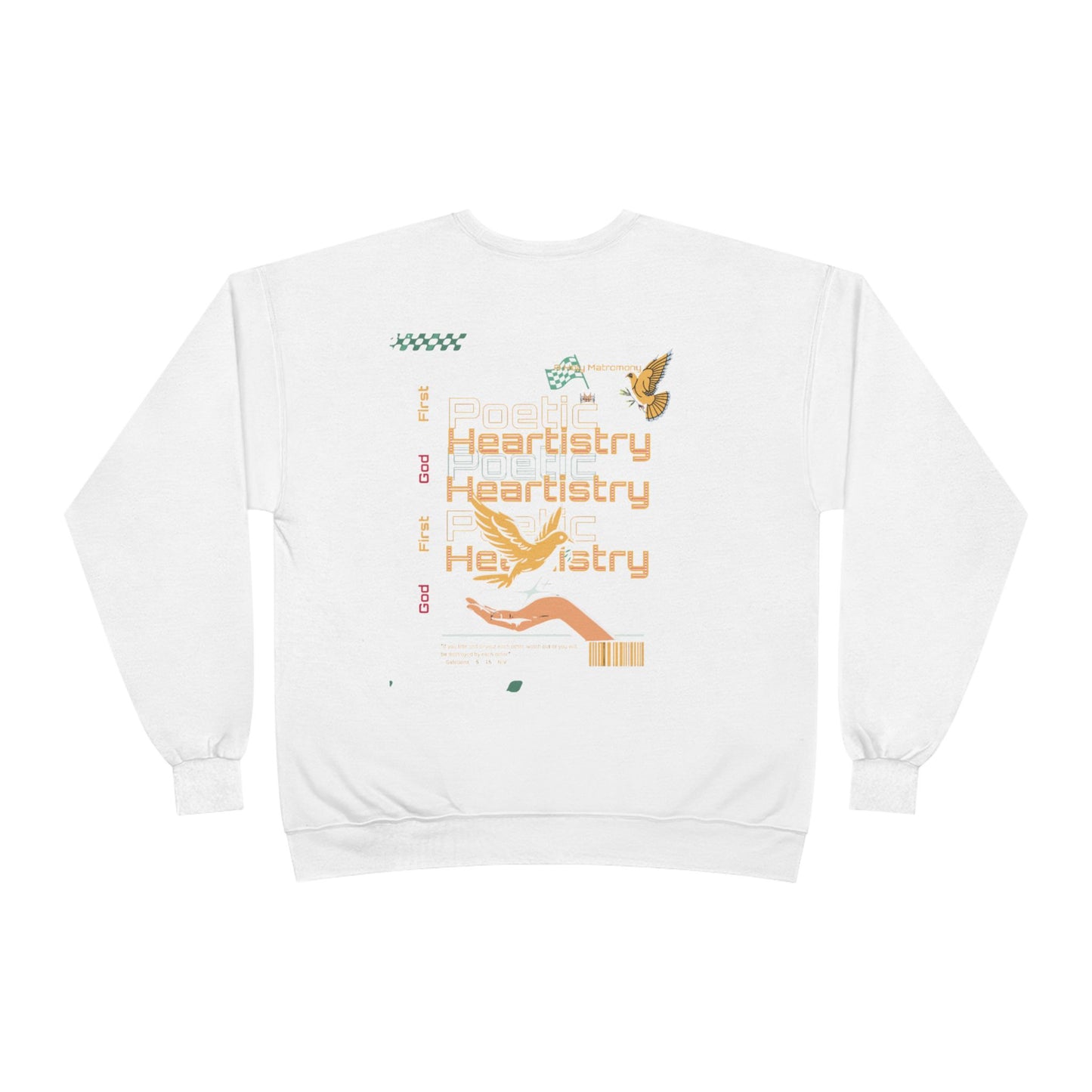 “Holy Matrimony” Unisex EcoSmart® Crewneck Sweatshirt