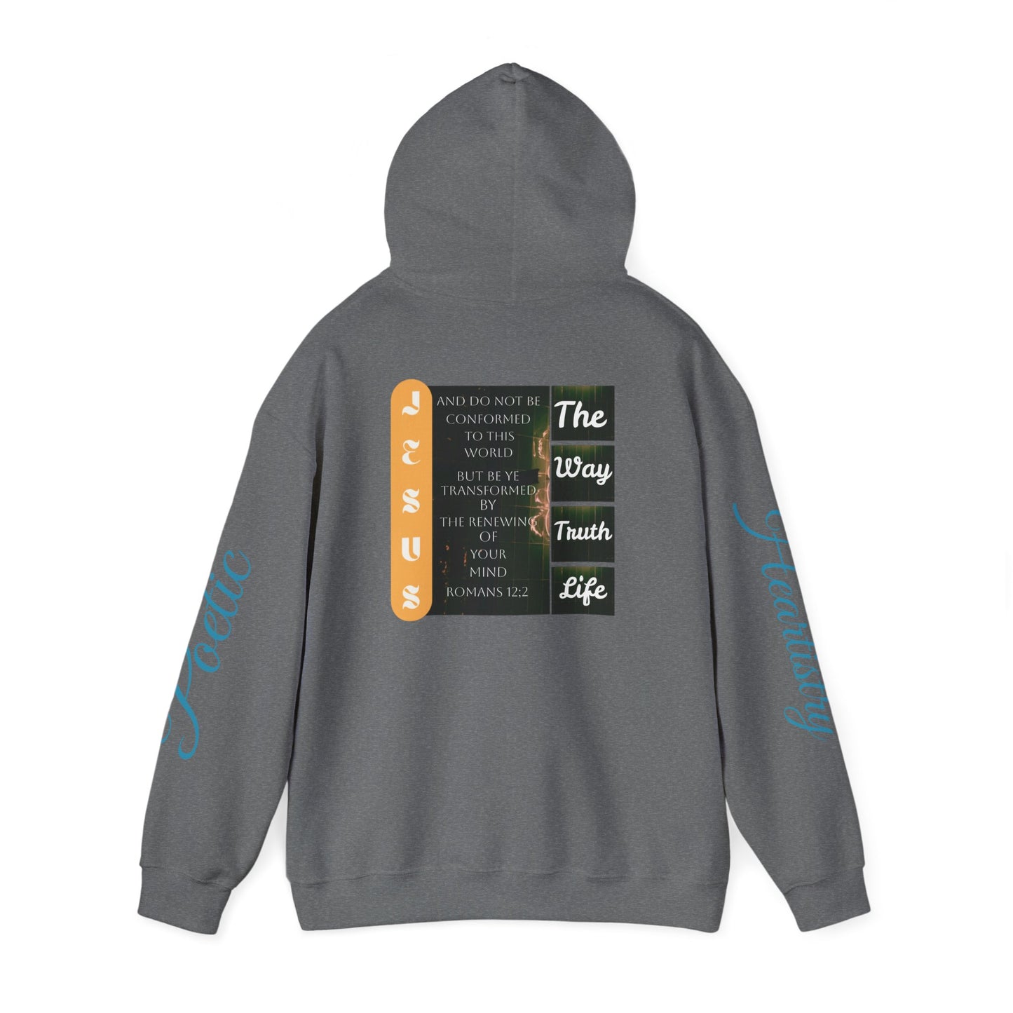 Jesus Is The Way Unisex Hoodie - Christian Religious Sweatshirt