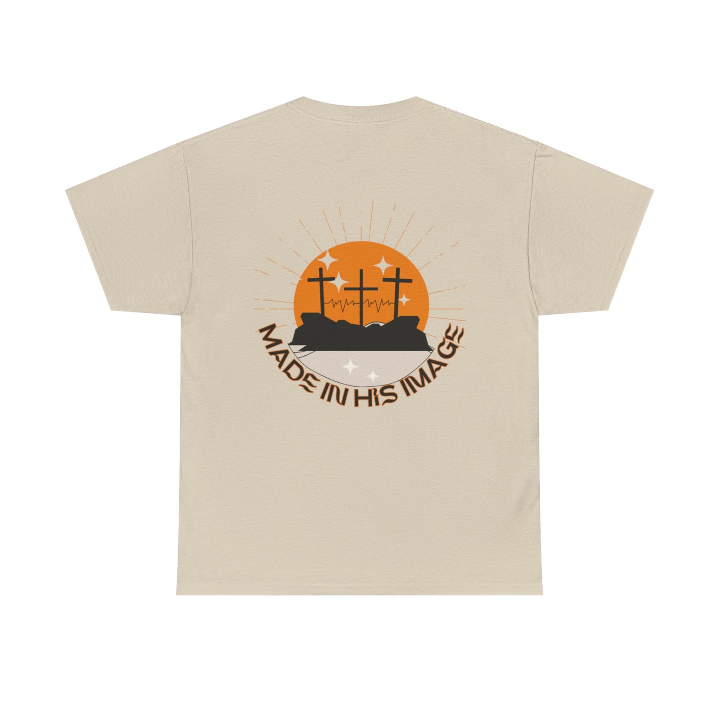 Made in His Image' Faith-Inspired Tee w mountains