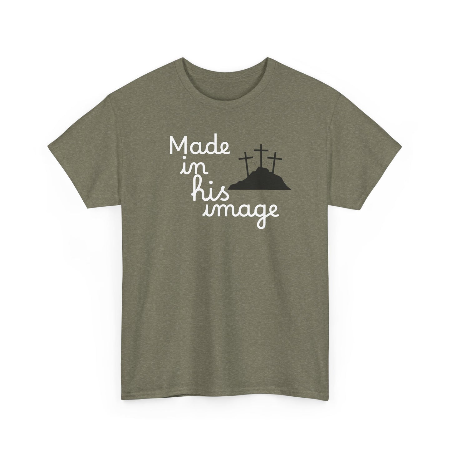 Made in His Image' Faith-Inspired Tee w mountains